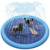 Raxurt Hundepool, 170cm Rutschfeste Spritzpistole für Hunde Verdicktes, langlebiges Upgrade-Bad Pool Haustier Sommer Outdoor Wasserspielzeug, XXL