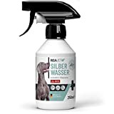 ReaVET Kolloidales Silberspray Hund 250 ml – Wundspray für Tiere, Silberwasser Hund, Katze, Pferd, Aluminium Silver Spray, Sprühpflaster, Spray Wundversorgung ...