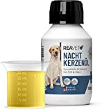 ReaVET Nachtkerzenöl für Hund & Katzen 100ml – Kaltgepresst, Naturrein in Premiumqualität – unterstützt Haut & Fell + Wohlbefinden I ...