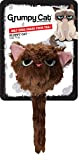 Rosewood Pet Products Grumpy Cat Fluffy Grumpy Toy, transparent