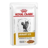 Royal Canin Urinary S/O Moderate Calorie - Nassfuitter für Katzen - Bundle - 4 x 12 x 85g