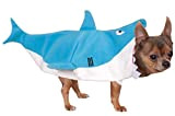 Rubie's Official 580080S Hai-Kostüm für Hunde, Haustier, Blau und Weiß, Größe S