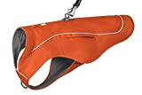 RUFFWEAR Overcoat Fuse 2-in-1-Kombination aus Hundemantel und -Geschirr, mit Fleece Gefütterte Hundejacke – Canyonlands-Orange, XL