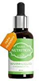 Saint Nutrition® Wurm+ Liquid Vegan, Flüssige Wurmkur & natürliche Entwurmung - besonders zu empfehlen für den Hund und die Katze ...
