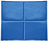 SAUERLAND Pawise Cooling MAT Kühlmatte für Hunde Größe XL, blau, Hunde-Kühldecke 96 x 81 cm