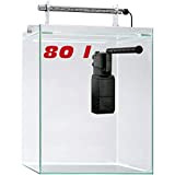 sera Scaper Cube 80 L Starterset - 80 Liter Aquarium inkl. Innenfilter und LED-Beleuchtung, ohne Unterschrank