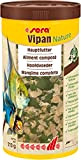 sera Vipan Nature 1000 ml bzw. 1l Hauptfutter mit 4% Insektenmehl und prebiotischer Wirkung, Flockenfutter fürs Aquarium, Fischfutter mit sehr ...