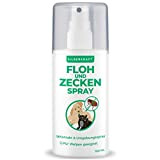 Silberkraft Floh - und Zeckenspray 100 ml für Hund, Katze und andere Haustiere - ideales Anti-Zecken Mittel - gegen Flöhe, ...
