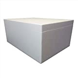 Styroporbox/Thermobox - 75,0 Liter - 79,0 x 59,0 x 36,0 cm/Wandstärke 6 cm - Styrobox
