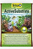 Tetra ActiveSubstrate - natürlicher Bodengrund aus wasserneutralen Tonmineralien für das Aquarium, Alternative zu Aquarienkies, 3 L Beutel