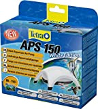 Tetra APS 150 Aquarium Luftpumpe - leise Membranpumpe für Aquarien von 80-150 L, weiß