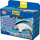 Tetra APS 400 Aquarium Luftpumpe - leise Membranpumpe für Aquarien von 250-600 L, weiß