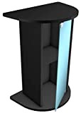 Tetra AquaArt Aquarienunterschrank, speziell für Tetra AquaArt Explorer Line 30/60 Liter Aquarien mit gewölbter Frontscheibe, Farbe: Schwarz, 1 Stück (1er ...