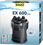 Tetra Aquarium Außenfilter EX 600 Plus - leistungsstarker Filter für Aquarien bis 120 L, schafft kristallklares fischgerechtes Wasser