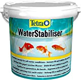 Tetra Pond WaterStabiliser - stabilisert wichtige Wasserwerte, optimiert den KH- und pH-Wert im Gartenteich, beugt weichem Teichwasser vor, 1,2 kg ...