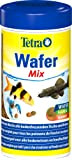 Tetra Wafer Mix - Fischfutter für alle Bodenfische (z.B. Welse) und Krebse, für gesundes Wachstum und eine bessere Widerstandskraft, 250 ...