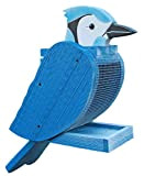 The Woodpecker Family Amish Vogelfutterstation, handgefertigt Blue Jay