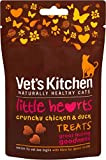 Tierarzt Kitchen Little Hearts Crunchy Chicken & Ente Treats (60 g) - Packung mit 6