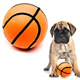 Tough Dog Toys Jumbo Hundespielzeug, 12,7 cm, harter Tennisball für Hunde, unzerstörbar, Basketball, Fußball, interaktives Hundespielzeug gegen Langeweile, Kauspielzeug für ...