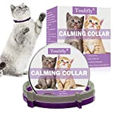 Toulifly Beruhigendes Halsband, Katzenhalsband zur Beruhigung von Angst und Aggression, Pheromonen für Katzen und Katzen, lindert Angstzustände, Konstante Beruhigung -2 ...