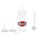 TRIXIE 24210 Saugflaschen-Set, 120 ml, transparent/weiß
