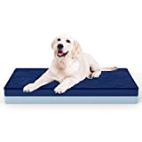 UTTU Hundebett für Große Hunde, Hundekissen flauschig, Hundematte mit Waschbarem Bezug, wasserdichte Hundematratze orthopädisch für Mehr Unterstützung (XL)