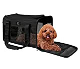 X-ZONE PET Airline Approved Soft-Sided Pet Travel Carrier for Dogs and Cats, Medium Cats Small Cats Carrier,Dog Carrier for Small ...