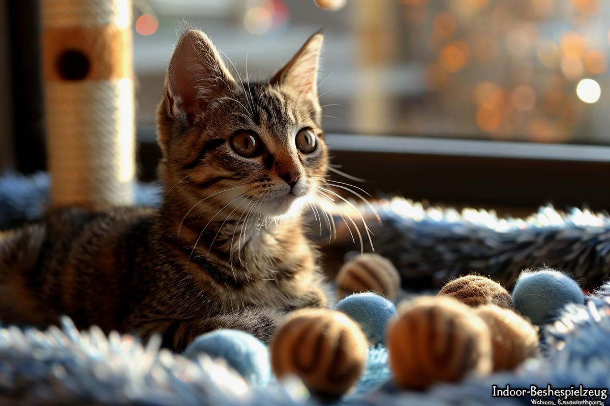 Indoor-Beschäftigungen für Katzen