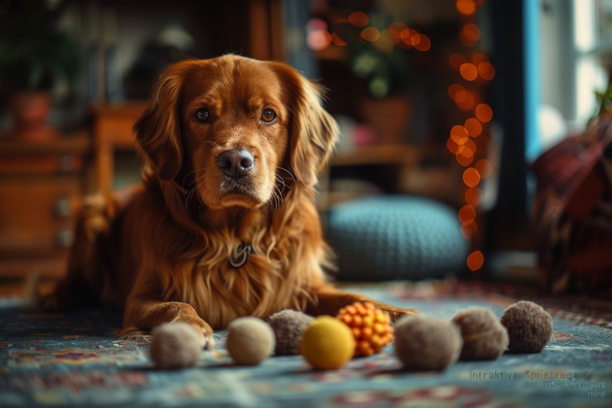 Interaktive Spielzeuge für Hunde