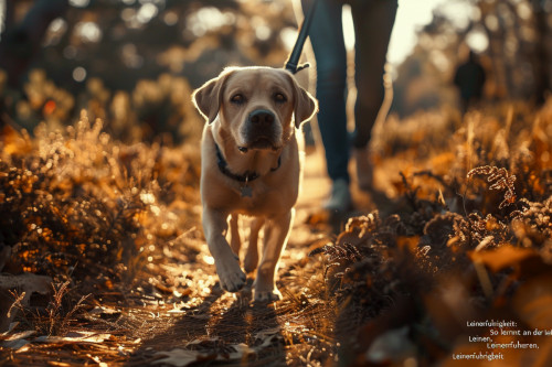 Leinenführigkeit: So lernt dein Hund an der Leine zu gehen